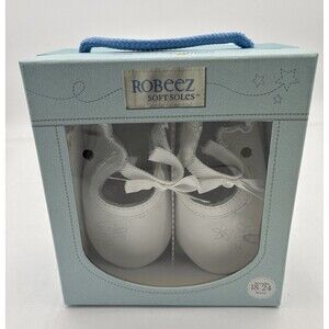 ROBeez Soft Soles SPEC OCCAS White GIRLS  18- 24 Months